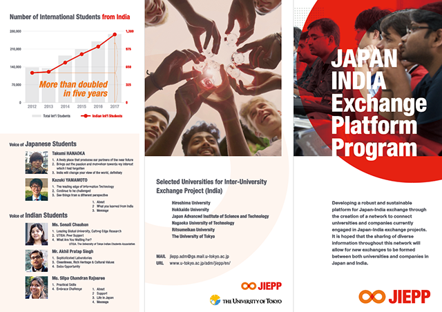 JIEPP JAPAN INDIA Exchange Platform Program 東京大学